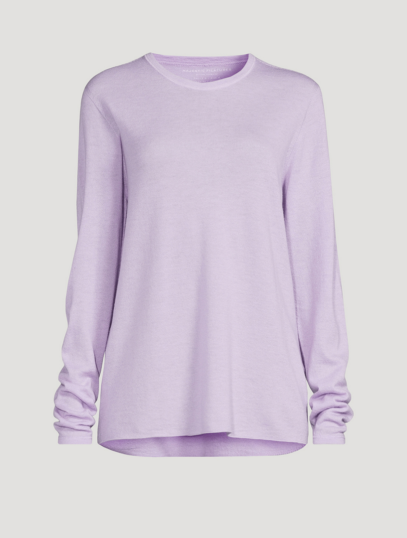 Cashmere Long-Sleeve T-Shirt