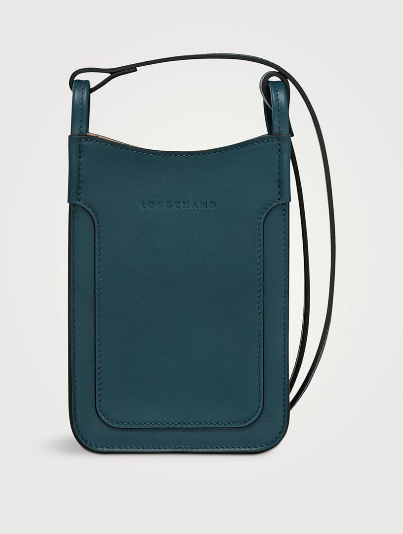 LONGCHAMP Le Foulonne Leather Crossbody Phone Case Holt Renfrew