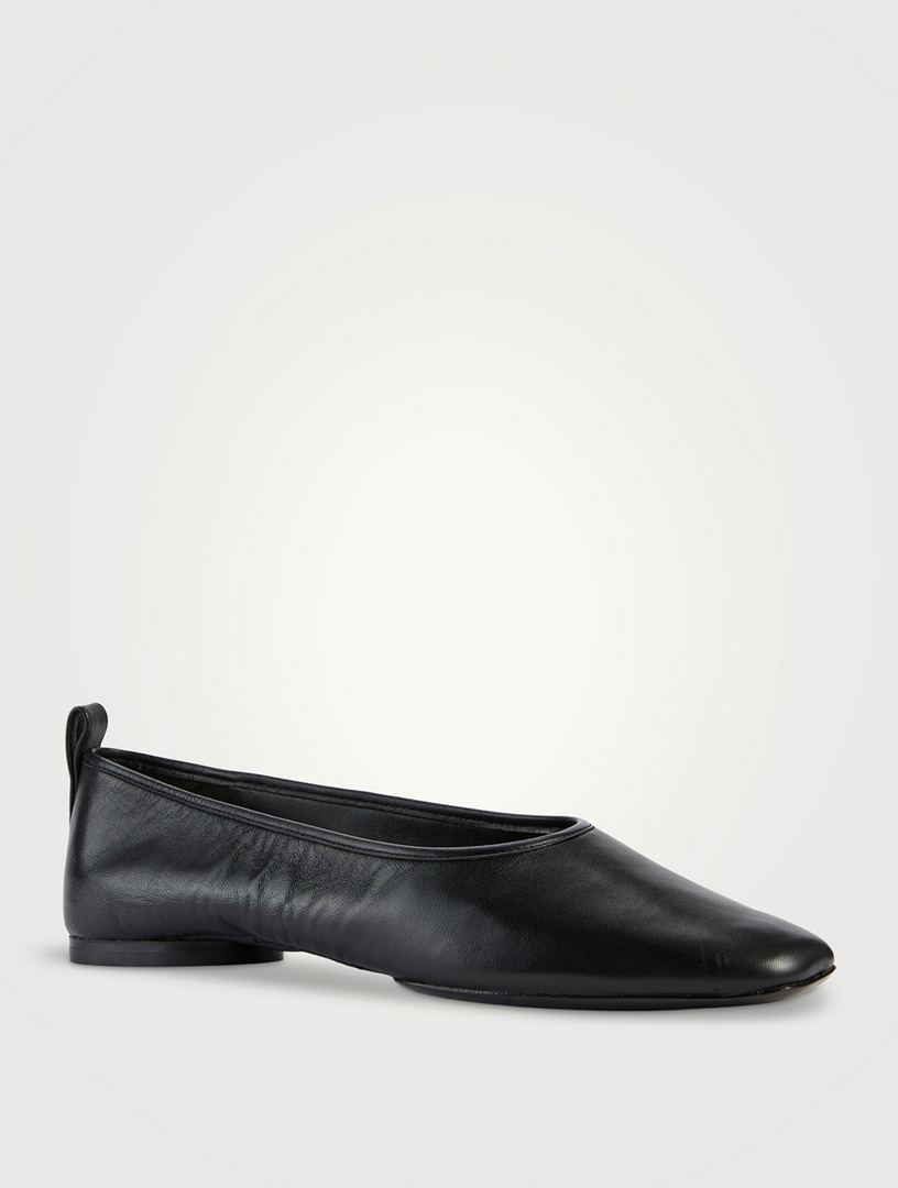 Vivian Leather Ballet Flats