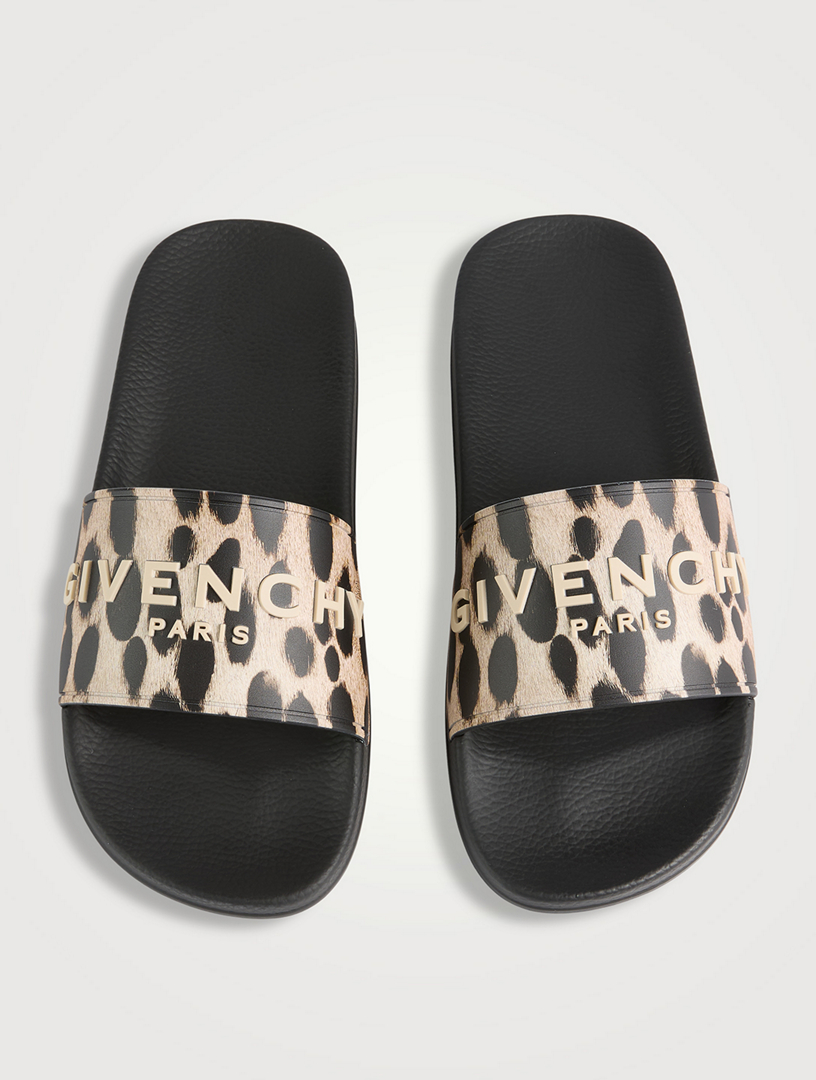 サンダル・ミュール GIVENCHY FW21 RUBBER SLIDE SANDALS (BE3004E15T_600) GIVENCHY Logo Slide Sandals | Holt Renfrew