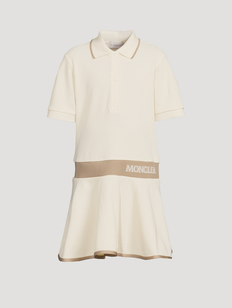 Logo Short-Sleeve Polo Dress