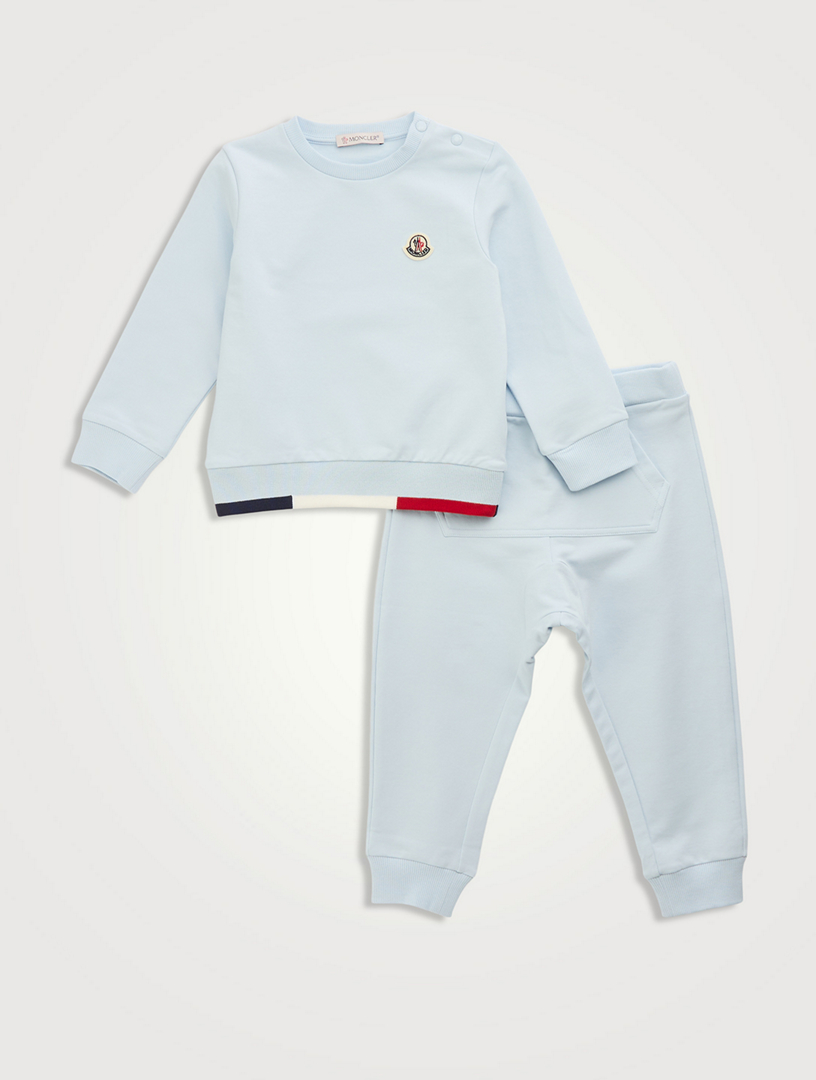 MONCLER Stretch Cotton Sweatsuit Set | Holt Renfrew