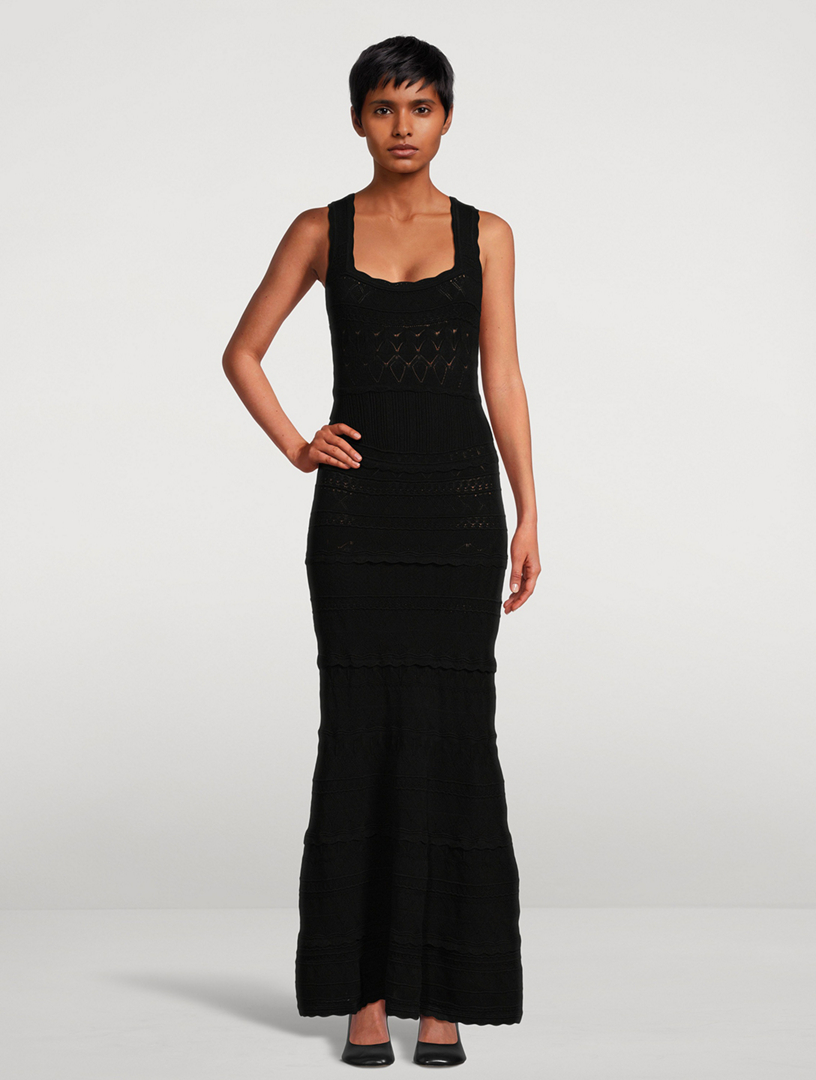 LOVESHACKFANCY Crochet Maxi Dress | Holt Renfrew