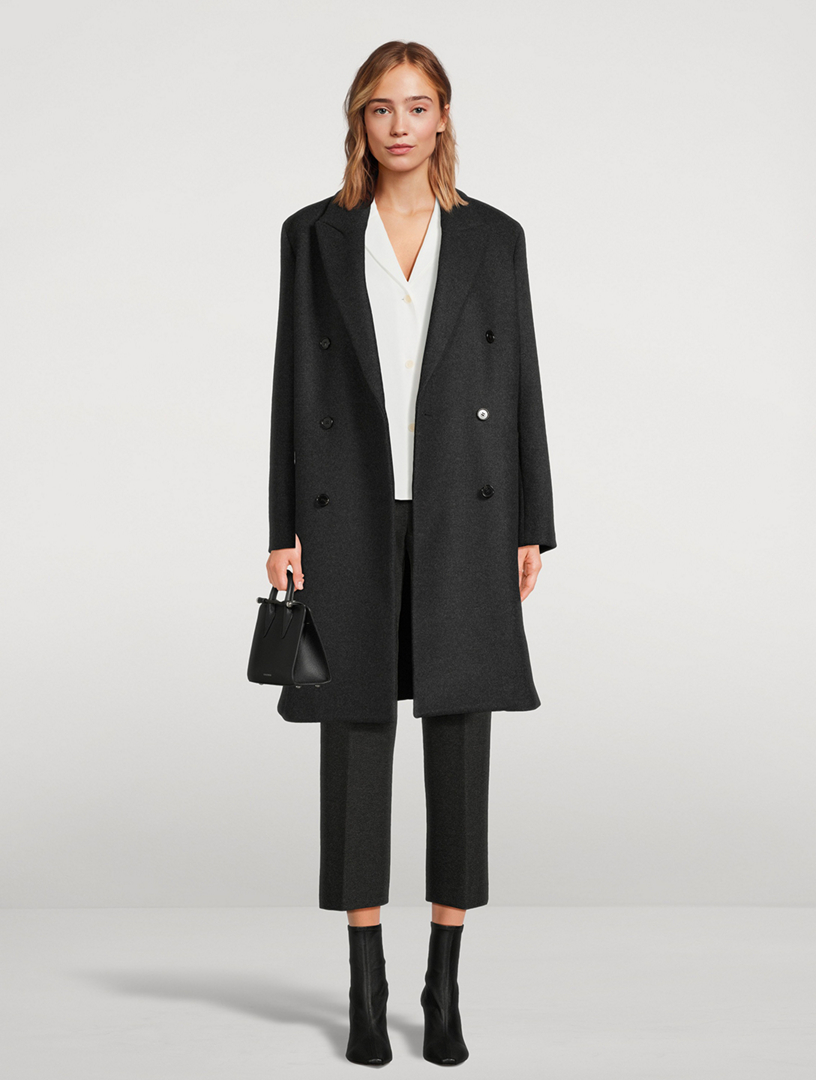 Theory double breasted coat shop