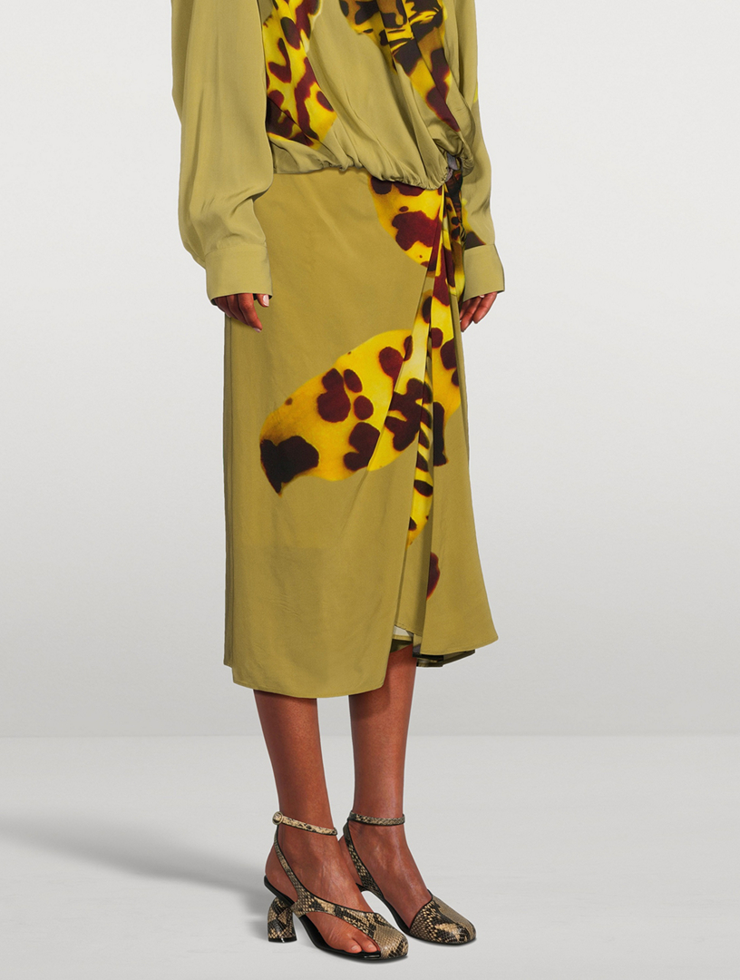 DRIES VAN NOTEN ヒョウ柄 サスペンダー DRIES VAN NOTEN ヒョウ柄 サスペンダー DRIES VAN NOTEN ヒョウ柄