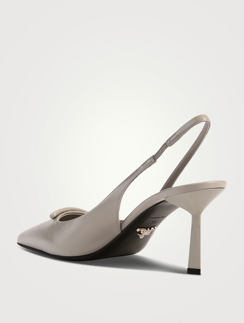 PRADA Leather Slingback Pumps | Holt Renfrew