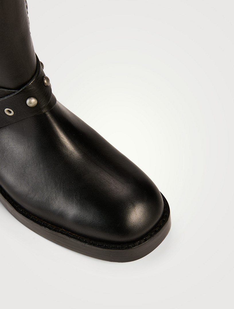We The Free Janey Leather Engineer Boots