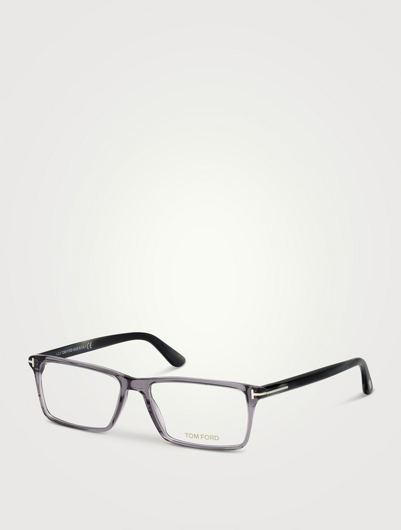 Rectangular Optical Glasses With Blue Block Lenses