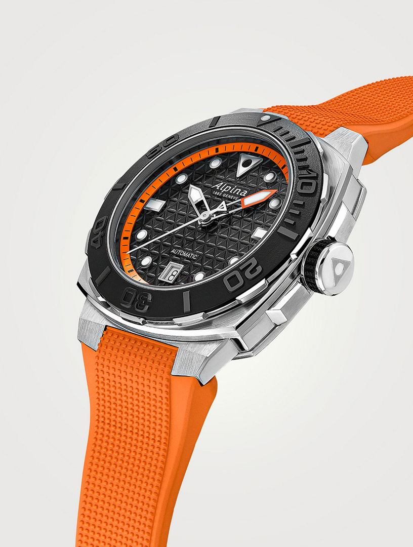 Seastrong Diver Extreme Automatic Stainless Steel Rubber Strap