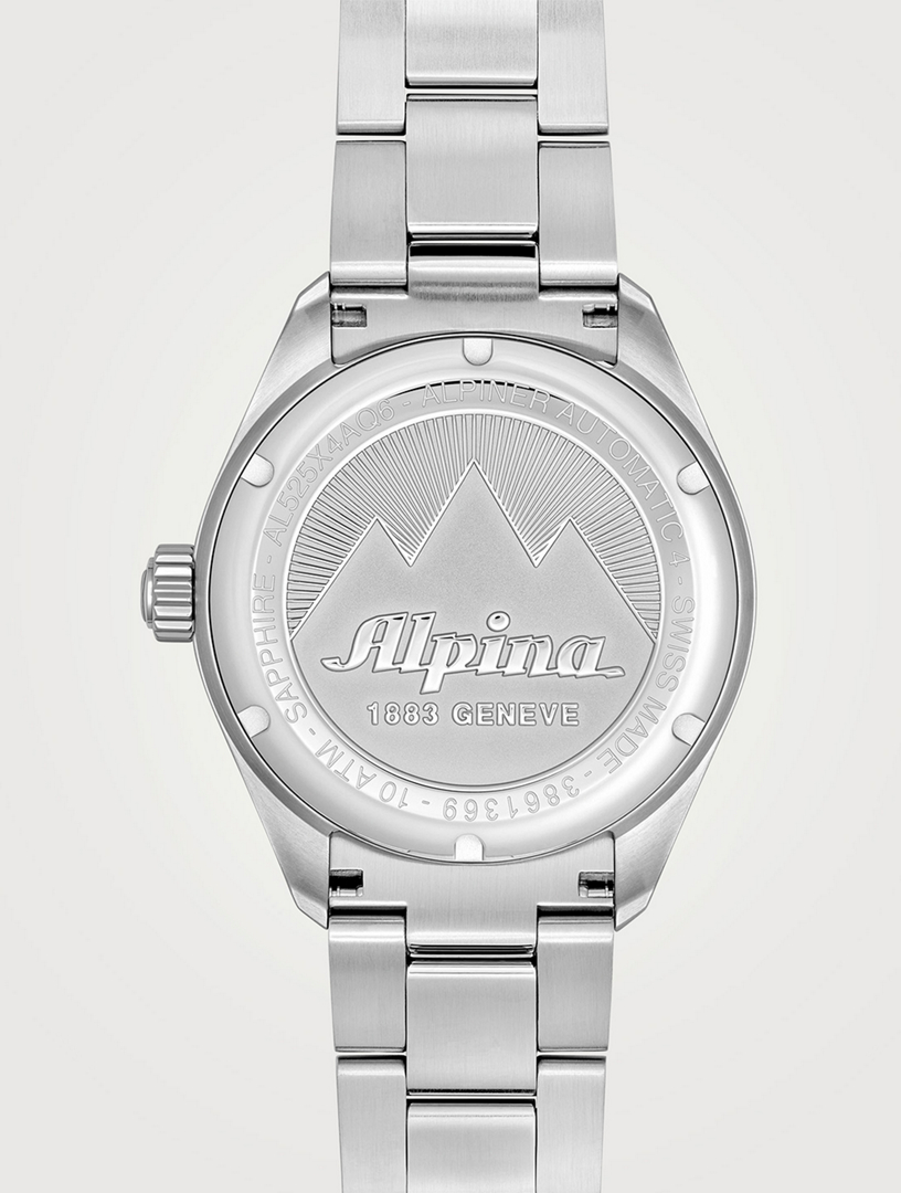 Alpiner 4 Automatic Stainless Steel Bracelet Watch