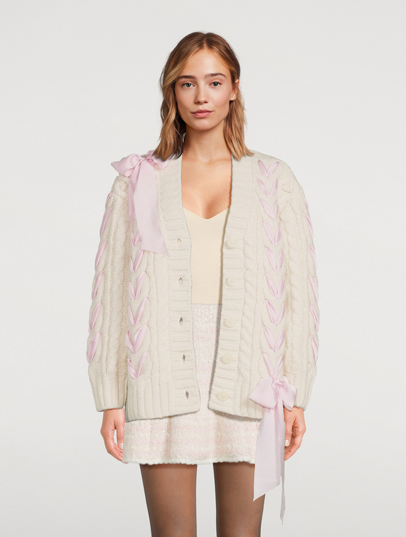 Kassius Ribbon Trimmed Cardigan