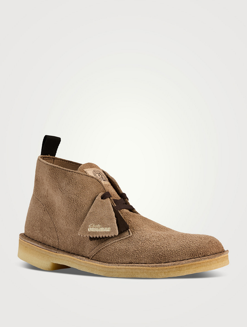 CLARKS 75th Anniversary Wolf Suede Desert Boots Holt Renfrew