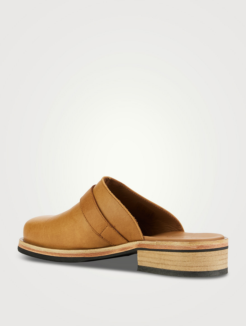 OUR LEGACY Camion Leather Mules | Holt Renfrew