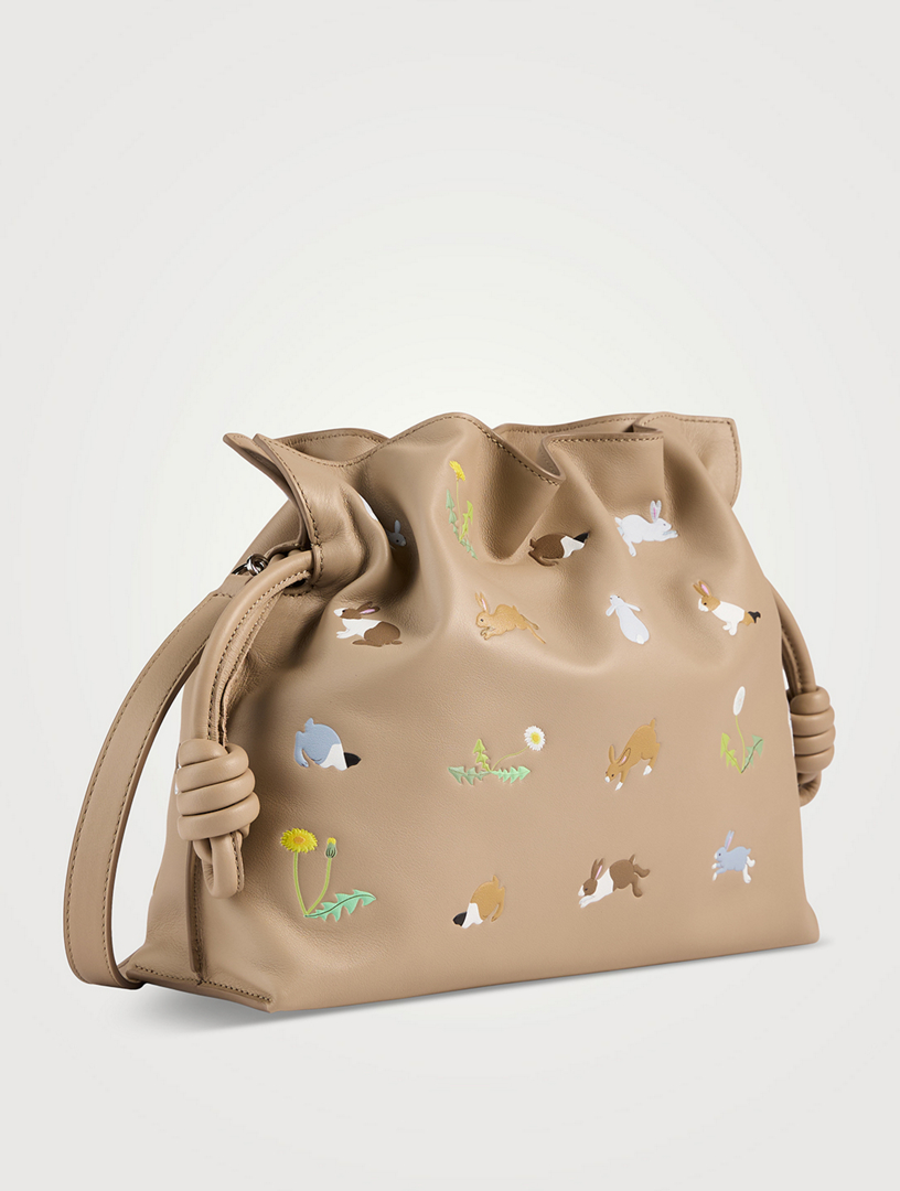 LOEWE Loewe x Suna Fujita Flamenco Leather Clutch | Holt Renfrew