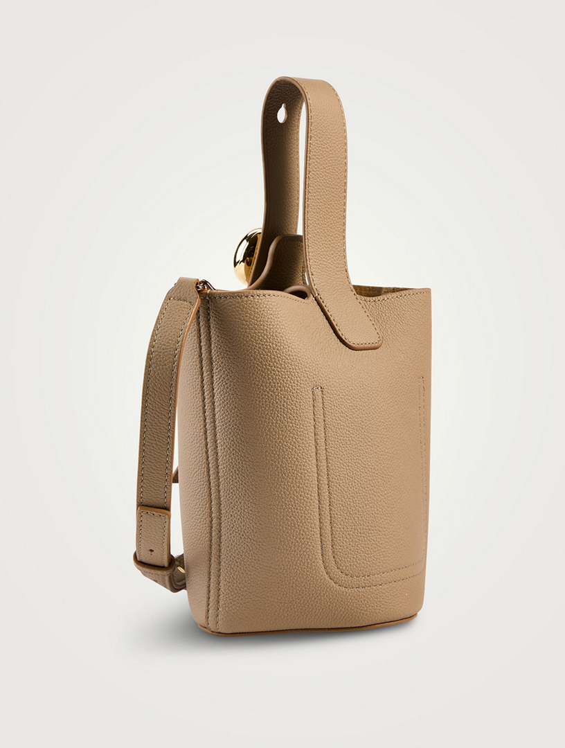 LOEWE Mini Pebble Leather Bucket Bag | Holt Renfrew