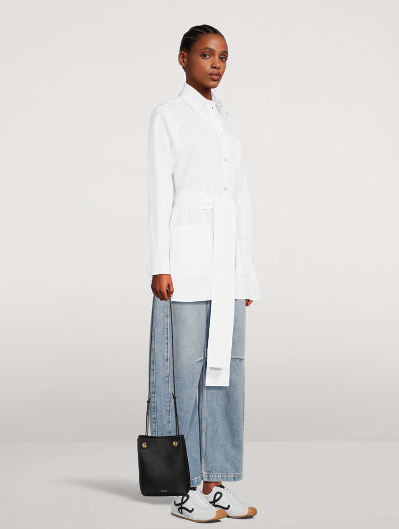 LOEWE Pebble Leather Crossbody Pouch | Holt Renfrew