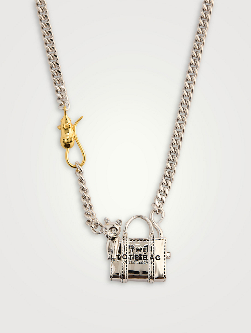 Cat's Out Of The Bag Necklace