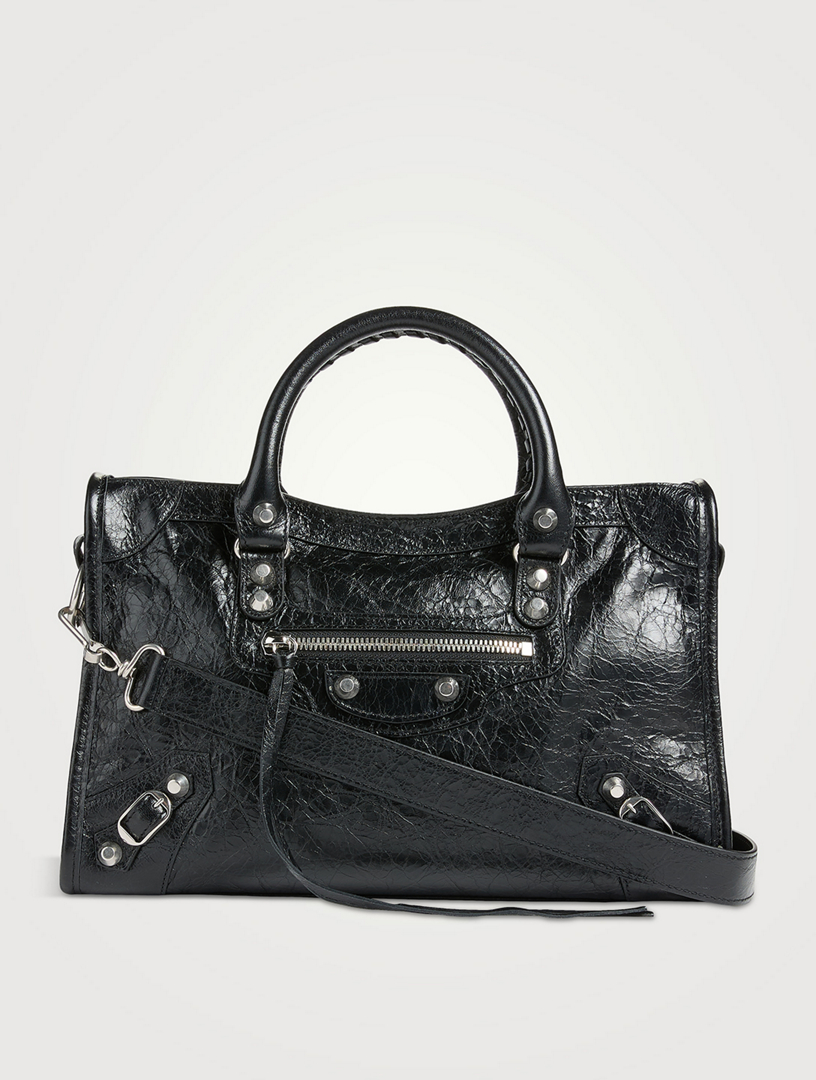 Small Le City Leather Satchel