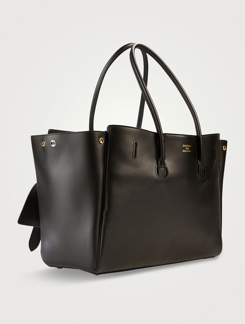 BALENCIAGA Medium Bel Air Leather Tote Bag Holt Renfrew