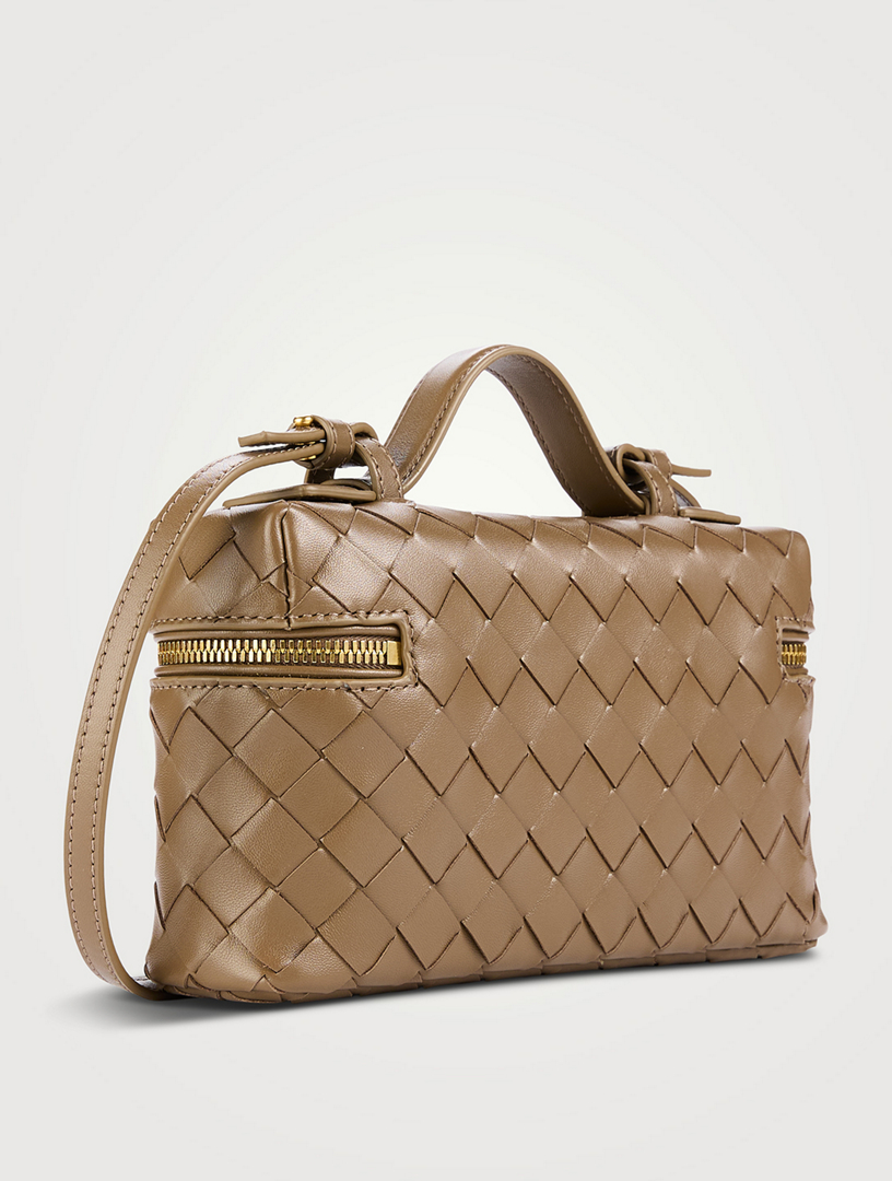 BOTTEGA VENETA Bang Bang Intrecciato Leather Vanity Case
