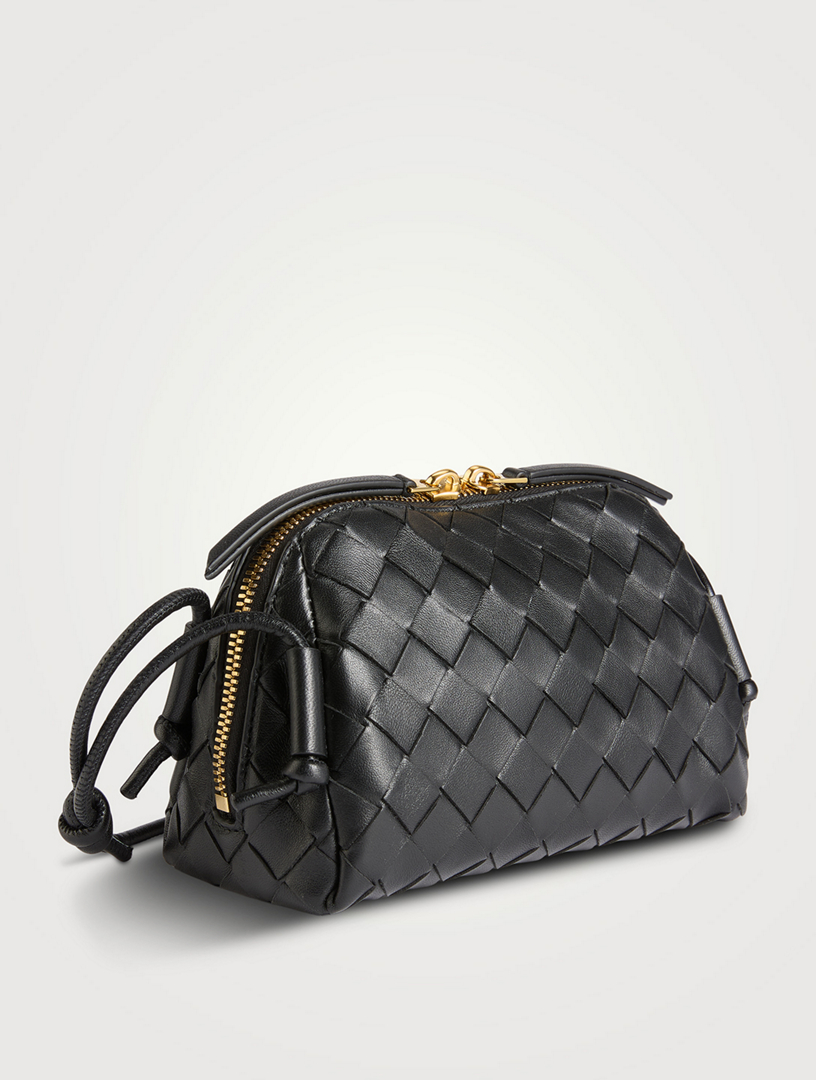 ショルダーバッグ・ポシェット BOTTEGA VENETA CONCERT CROSSBODY BAG IN SMOOTH LEATHER BOTTEGA VENETA Concert Intrecciato Leather Crossbody Bag