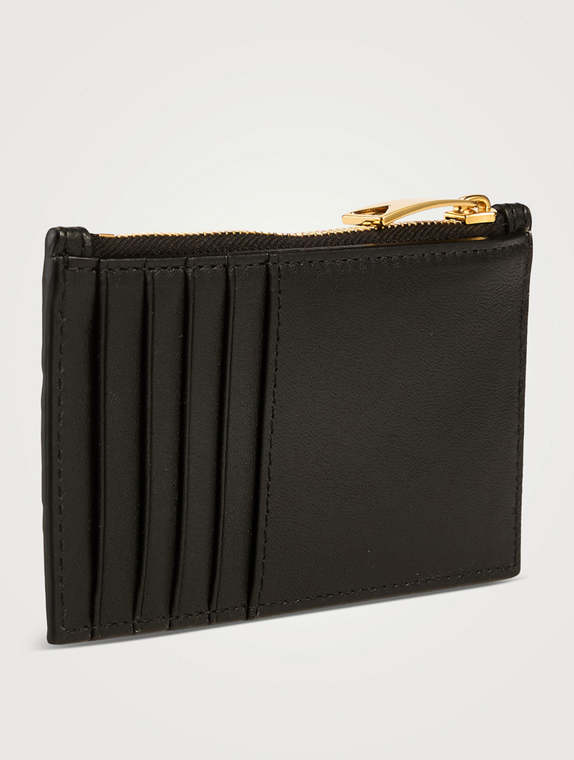 カードケース・名刺入れ Bottega Veneta Intrecciato Nappa Zipped Card Case BOTTEGA VENETA Intrecciato Leather Zip Card Case | Holt Renfrew