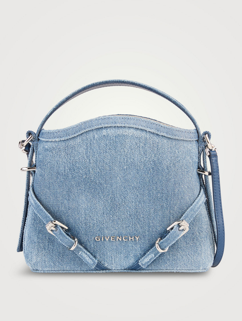 GANNI Bou Denim Bucket Bag | Holt Renfrew