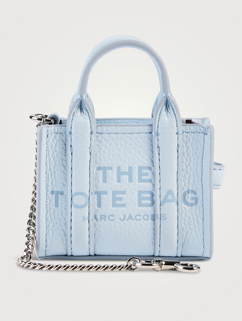 トートバッグ MARC JACOBS CHARM THE NANO LEATHER TOTE Marc Jacobs The Nano Tote Bag Charm | Yellow | FARFETCH CA