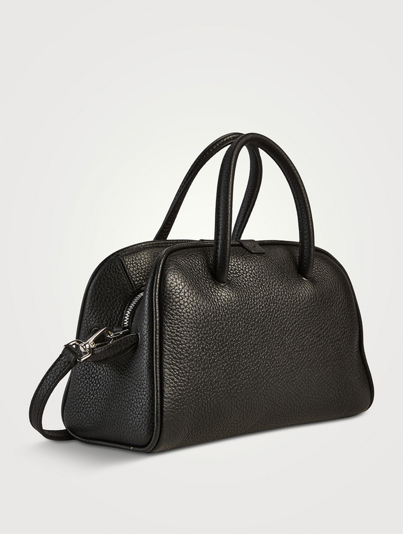【送料&関税込】Jacquemus Handbag Le Petit Turismo JACQUEMUS Le Petit Turismo Croc-Embossed Suede Bowling Bag