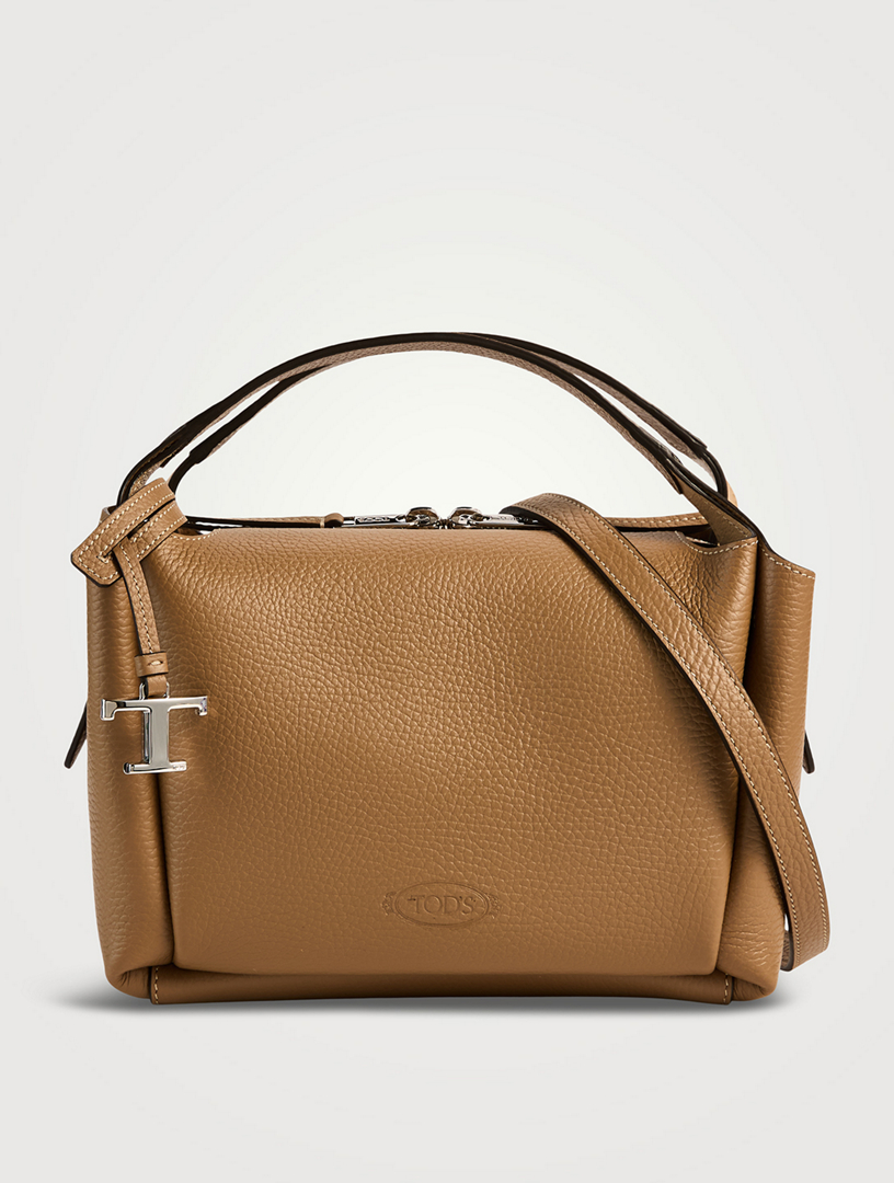 ハンドバッグ TOD'S grained leather bowling bag Tod's Handbag: Elegant Black Leather