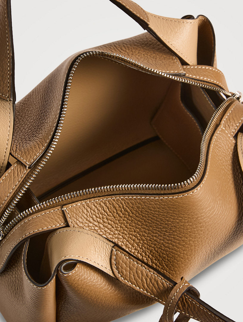 TOD'S Mini Bauletto Leather Bowling Bag | Holt Renfrew