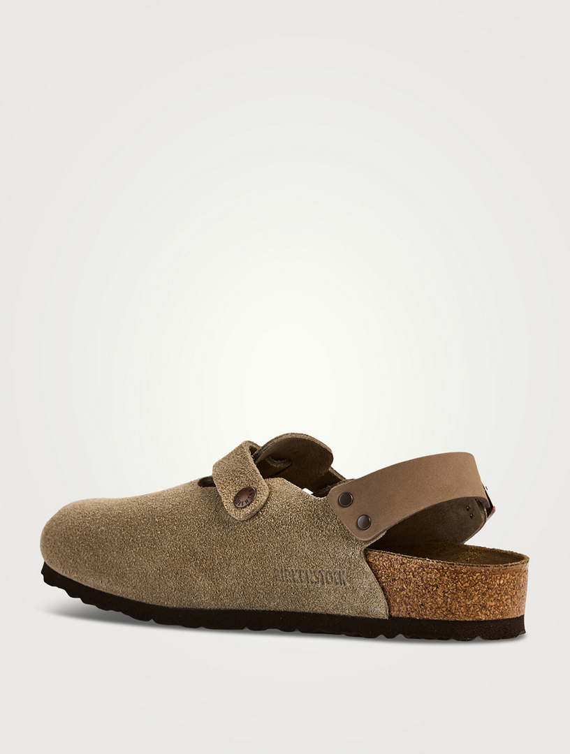 BIRKENSTOCK Tokio Suede Clogs | Holt Renfrew