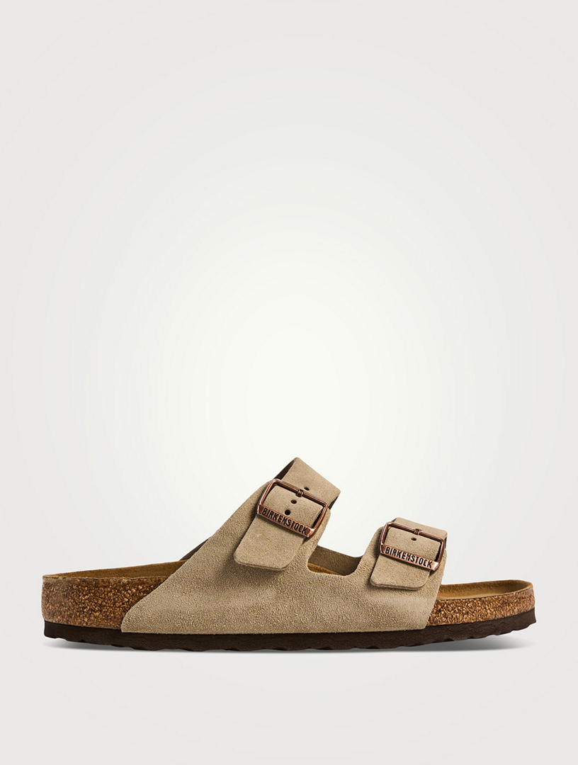 Arizona Soft Footbed Leather Slide Sandals