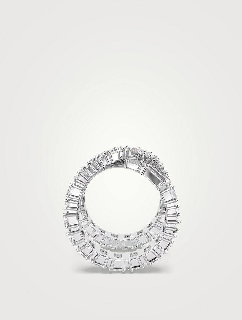 Hyperbola Crystal Crossover Ring