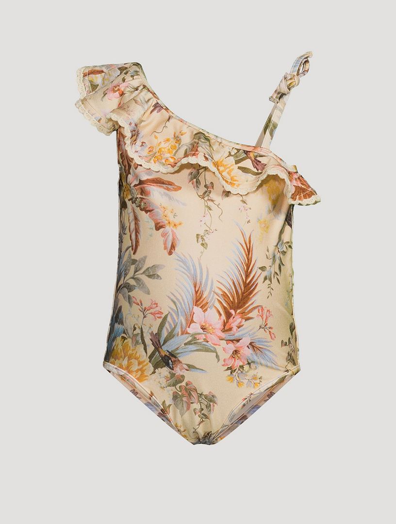 Tallow One-Piece Swimsuit In Floral Print