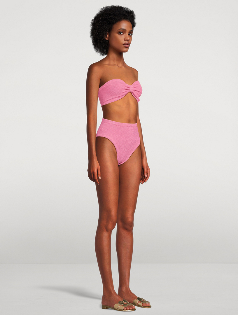 HUNZA G Ruby Bandeau Bikini Set | Holt Renfrew