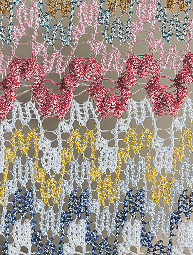 Lamé Crochet Cover-Up