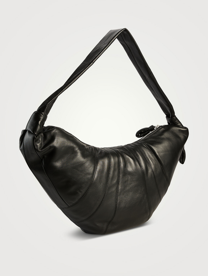 LEMAIRE Large Croissant Leather Shoulder Bag | Holt Renfrew