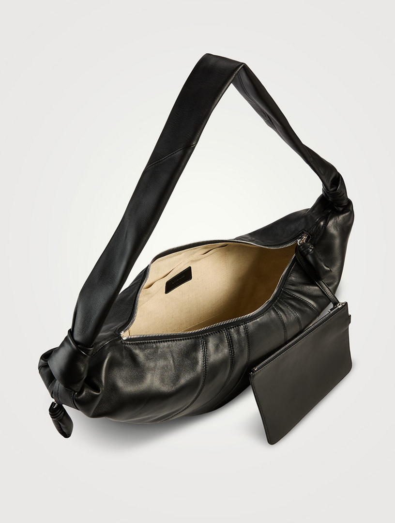 LEMAIRE Large Croissant Leather Shoulder Bag | Holt Renfrew