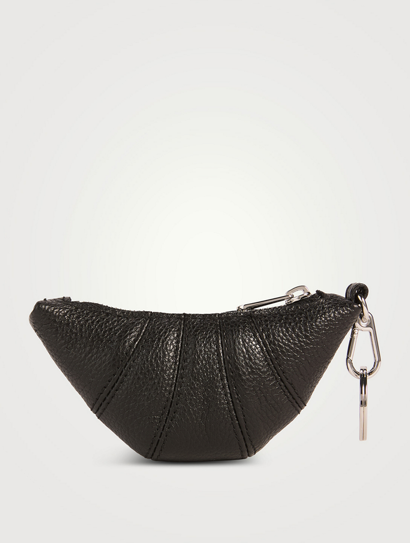 「LEMAIRE」CROISSANT テクスチャードレザー ミニポーチ m_5001211238_02