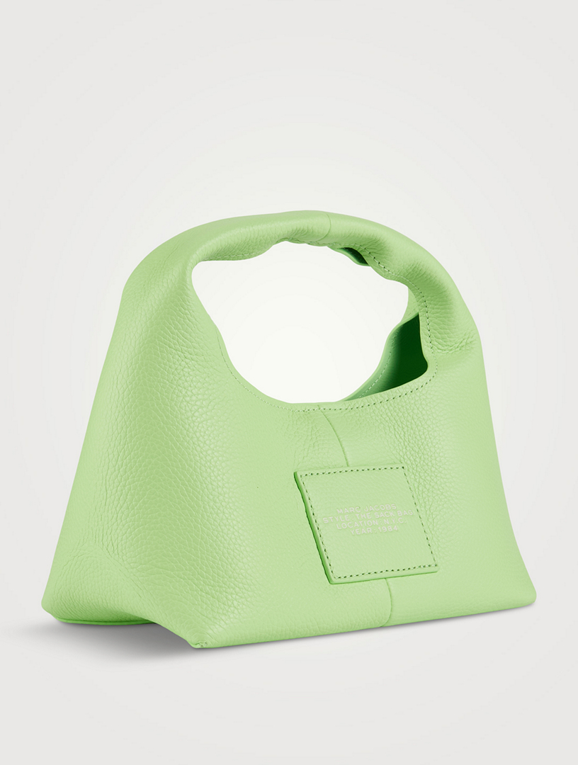トートバッグ Marc Jacobs The Mini Sack Purse - Leather - Green 15725629-6755218389926193.jpg