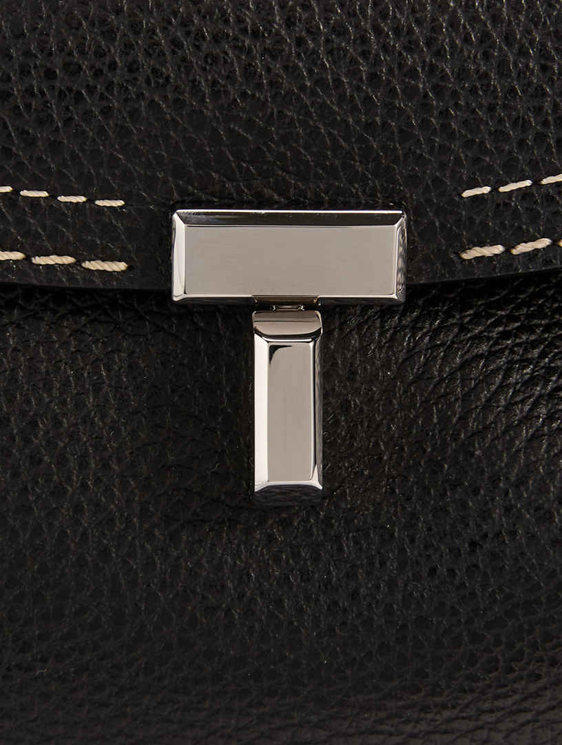 TOTEME T-Lock Leather Top Handle Bag | Holt Renfrew