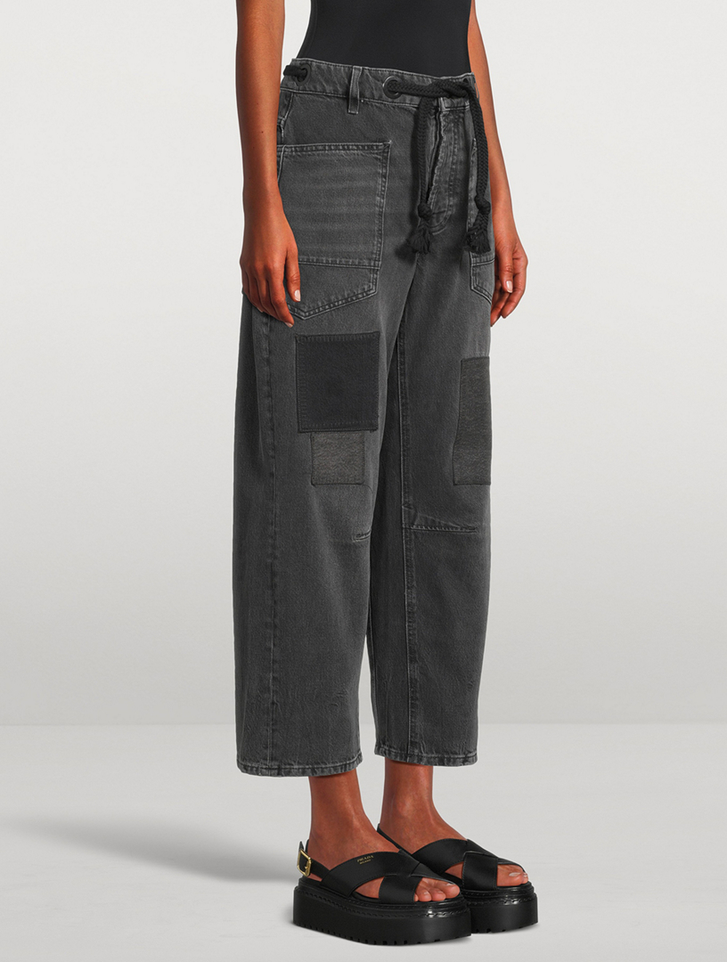 FREE PEOPLE Moxie Barrel-Leg Jeans | Holt Renfrew
