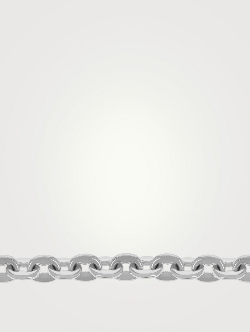 Small Silver Nautical Link Bracelet