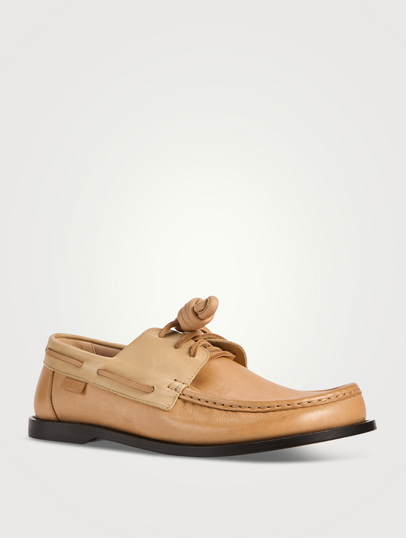 LOEWE 'Campo' boat shoe ロエベ カンポ ボートシューズ m_5001215047_02