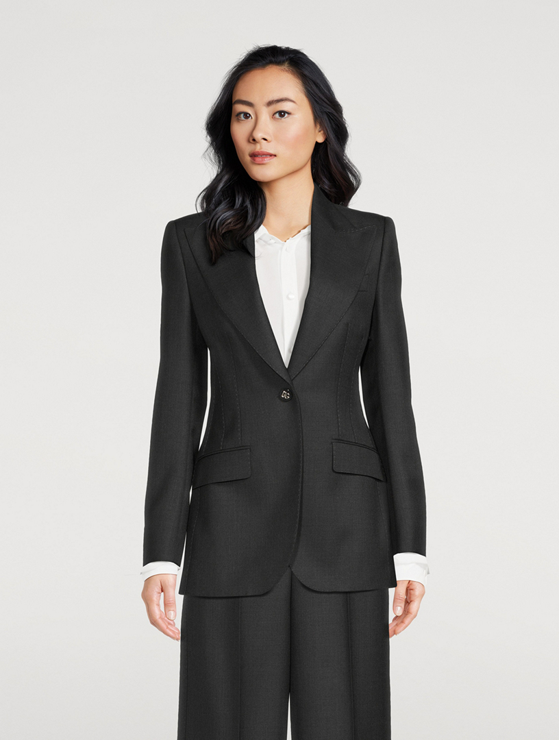 DOLCE & GABBANA Turlington Wool Blazer | Holt Renfrew