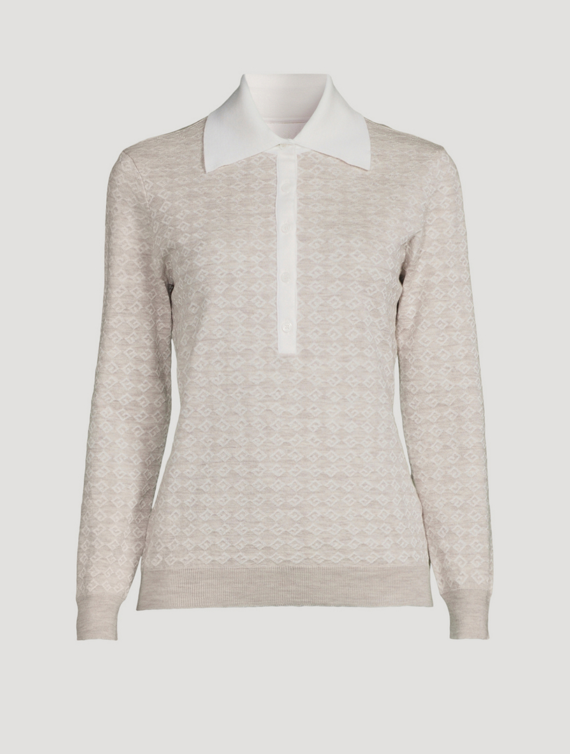 Monogram 72 Jacquard Polo Shirt