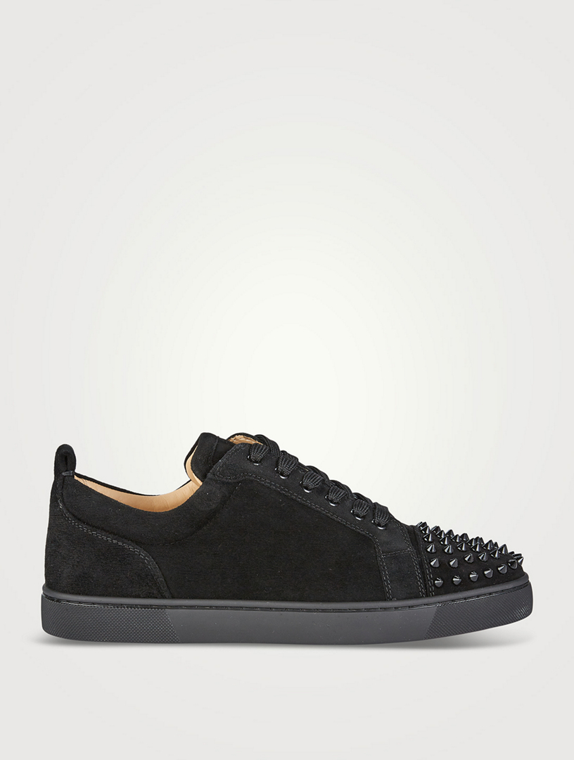 Louis Junior Spikes Velour Sneakers