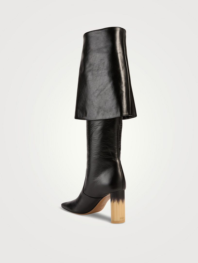 Georgia Leather Knee-High Boots
