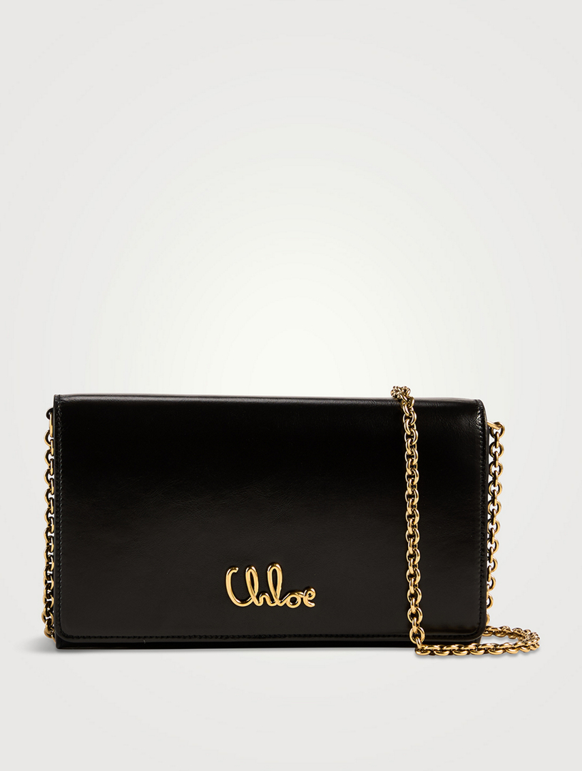 CHLOÉ Chloé Iconic Leather Wallet-On-Chain | Holt Renfrew